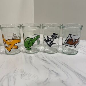 Vintage 1990 Welch’s juice glasses.  Set of 4